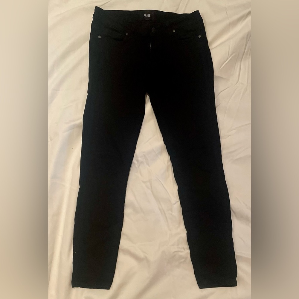 Paige black skinny pants